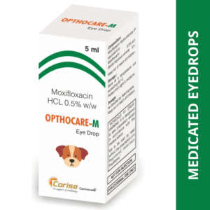 Corise Opthocare M (Moxifloxacin) Eye Drops for Dogs and Cats (5ml) - 5mL