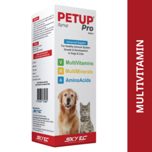 Skyec Petup Syrup Multi Vitamin Supplement for Dogs and Cats - 200mL