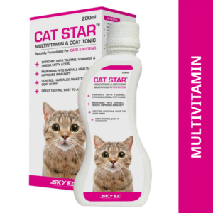Skyec Cat Star Syrup Multivitamin for Cats - 100mL