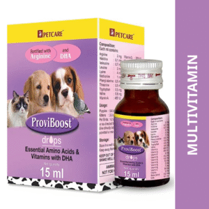 Petcare Proviboost drops Multi Vitamin Supplement for Puppies and Kitten (15ml) - 15mL