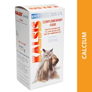 Vivaldis Kalsis Pet Syrup Calcium Supplement for Dogs and Cats (150ml) - 150mL