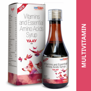 Savavet Vaav Syrup Vitamins & Essential Amino Acids for Pets (200ml) - 200mL