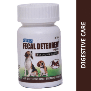 Vetina Fecal Deterrent Tablet for Dogs (30 tablets) - 1 bottle (30 tablets)