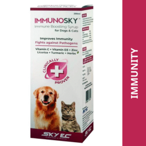 Skyec Immunosky Immunity Booster Syrup for Dogs & Cats (200ml) - 200mL