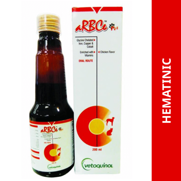 Vetoquinol aRBCe Pet Syrup for Dogs & Cats (200ml) - 200mL