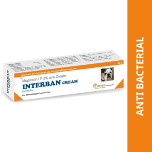 Corise Interban (Mupirocin) Cream for Dogs & Cats - 10g