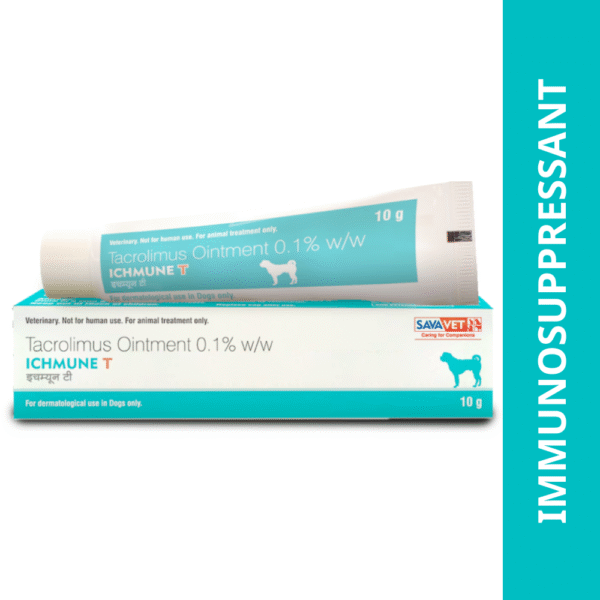 Savavet Ichmune T (Tacrolimus) Ointment for Dogs & Cats (10g) - 10g