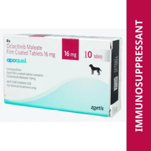 Zoetis Apoquel (Oclacitinib) 16mg Tablet for Dogs - 1 strip (10 tablets)