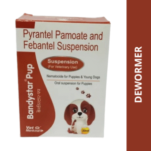Mankind Bandystar Pup Deworming Suspension for Puppies (20ml) - 20ml