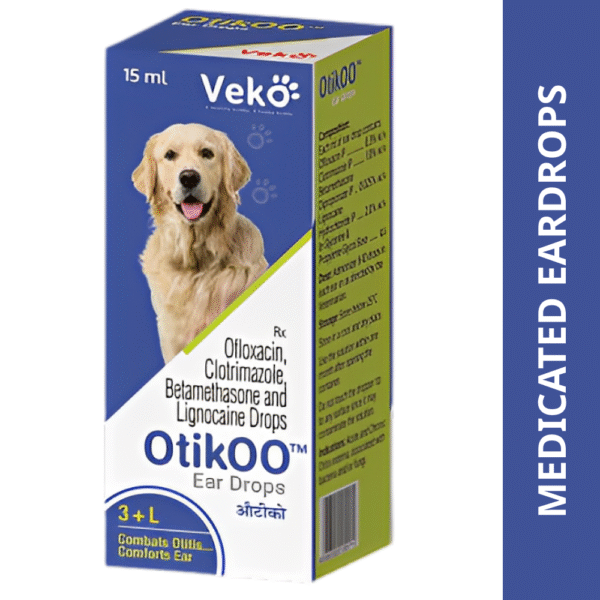 Veko Otikoo (Ofloxacin) Ear Drops (15ml) - 15mL