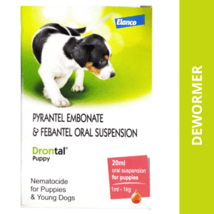 Bayer Drontal Puppy Deworming Suspension - 20mL