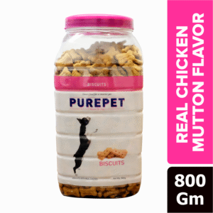Purepet Mutton Flavour Real Chicken Biscuit Dog Treats - 455g