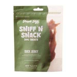 Purple Tails Sniff N Snack Duck Jerky Dog Treat - 2x70g