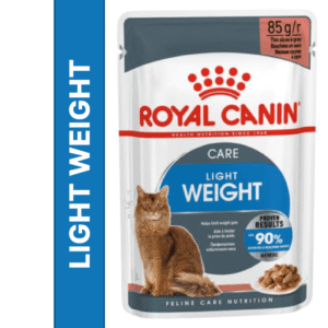 Royal Canin Light Weight Care Adult Gravy Cat Wet Food - 12x85g