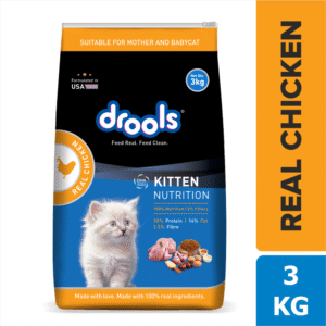 Drools Real Chicken Kitten Dry Food - 1.2kg