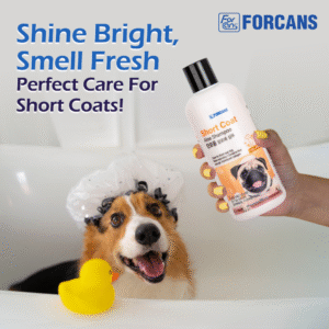 Forcans Aloe Short Coat Shampoo for Dogs - 300mL