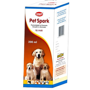 Venkys Pet Spark Multivitamin Supplements for Dogs and Cats - 200ml