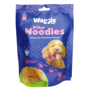 Waggie Wag Fish Millet Noodles for Dogs - 2x80g