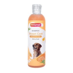 Beaphar Honey & Aloe Vera Herbal Brown Coat Dog Shampoo - 250mL