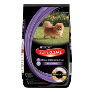 Purina SuperCoat Chicken Adult Small Breed Dog Dry Food - 6kg (2x3kg)