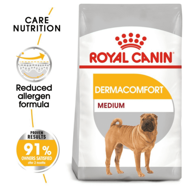 Royal Canin Medium Dermacomfort Dog Dry Food - 3kg