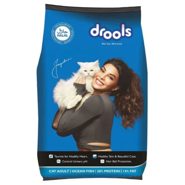 Drools Ocean Fish Adult Cat Dry Food (60g) - 60g