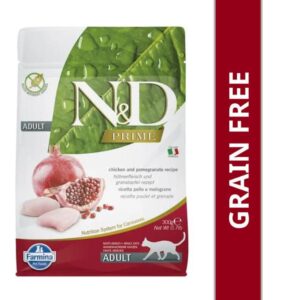 Farmina N&D Prime Chicken & Pomegranate Grain Free Adult Cat Dry Food (100g) - 100g