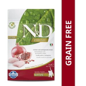 Farmina N&D Prime Chicken & Pomegranate Grain Free Kitten Cat Dry Food (50g) - 50g