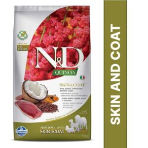 Farmina N&D Quinoa Duck Coconut & Turmeric Skin & Coat Grain Free All Breed Dog Dry Food (50g) - 50g