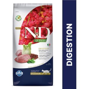 Farmina N&D Quinoa Lamb Mint & Fennel Grain Free Digestion Adult Dry Cat Food (50g) - 50g