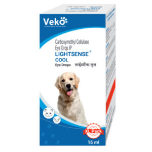 Veko Lightsense Cool Eye Drops for Dogs and Cats - 15mL