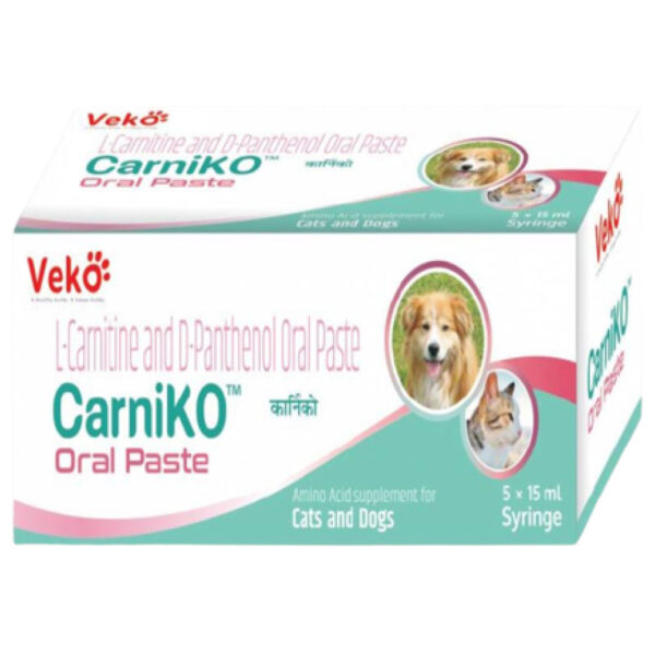 Veko Carniko Oral Paste for Dogs and Cats (15ml) - 15mL