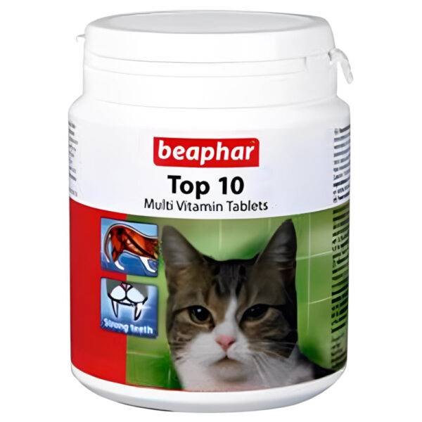 Beaphar Top 10 Cat Tablet - 1 Bottle (30 tablets)