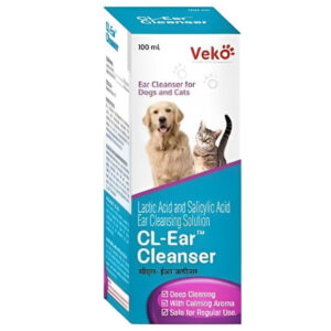 Veko CL Ear Cleanser for Dogs and Cats - 100mL