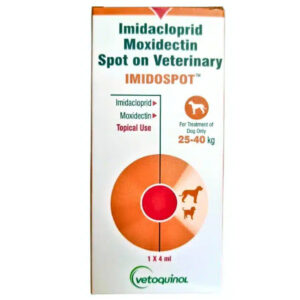 Vetoquinol Imidospot Tick & Flea Spot On for Dogs - 10 -25 kg