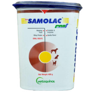 Vetoquinol Samolac Pro Weaning Supplement for Dogs and Cats - 400g