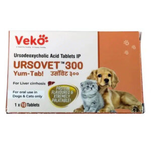 Veko Ursovet 300 Tablets for Dogs and Cats (pack of 10 tablets) - 10 tablets