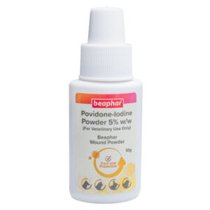 Beaphar Povidone Iodine Wound Healing Powder for Dogs & Cats - 10g