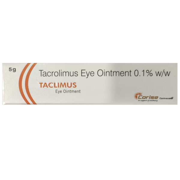 Corsie Taclimus (Tacrolimus) Eye Ointment for Dogs - 5g