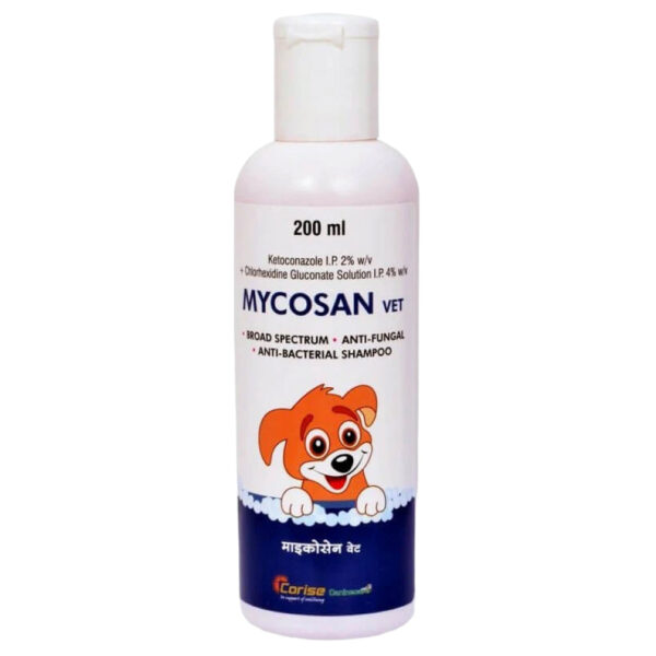 Corsie Mycosan Vet Shampoo for Dogs and Cats - 200ml