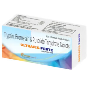 Corise Ultrafix Forte Tablets (Wound & Pain Relief) for Dogs and Cats - 1 strip (10 tablets)