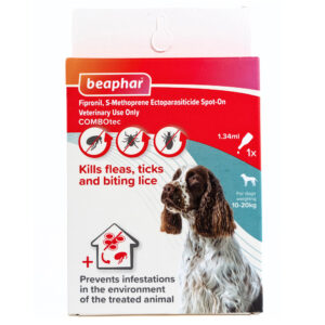 Beaphar Flea & Tick Spot On Combotec for Dogs (10 -20kg) - 10 -20kg