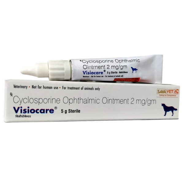Savavet Visiocare (Cyclosporine) Ointment for Dogs & Cats (5g) - 5g