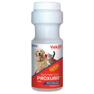 Veko Proxurr (Propoxur) tick Powder for Dogs and Cats (100g) - 100g