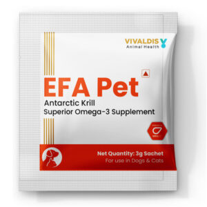 Vivaldis EFA Pet Omega3 Supplement for Dogs and Cats - 30 sachets