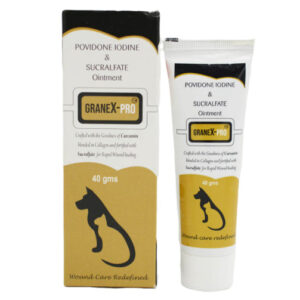 Sihil GraneX Pro Ointment (Povidone iodine & Sucralfate) for Dogs And Cats - 40 g