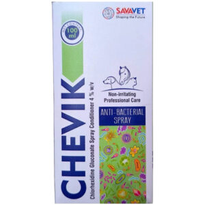 Savavet Chevik Spray Contitioner (Anti Bacterial) for Dogs and Cats 100ml - 100 mL