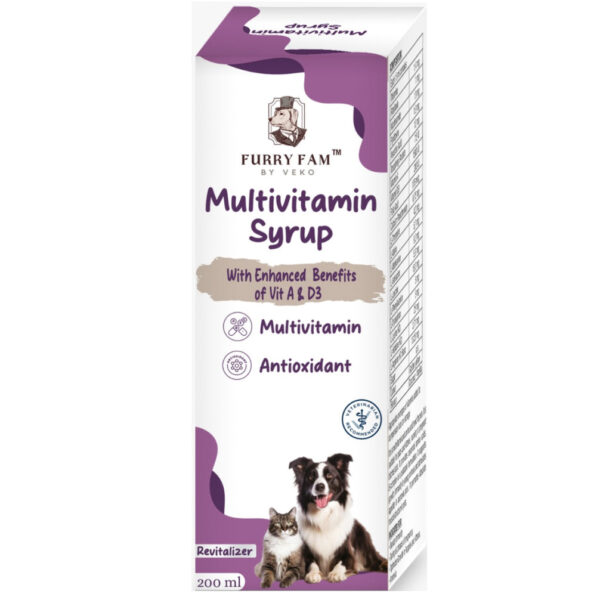 Veko Kove Multivitamin Syrup for Dogs and Cats (200ml) - 200mL