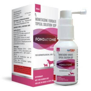 Savavet Fondatone Lotion (Mometasone Furoate) Topical Solution for Dogs and Cats - 30ml