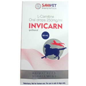 Savavet Invicarn (L Carnitine) for Dogs and Cats - 120ML